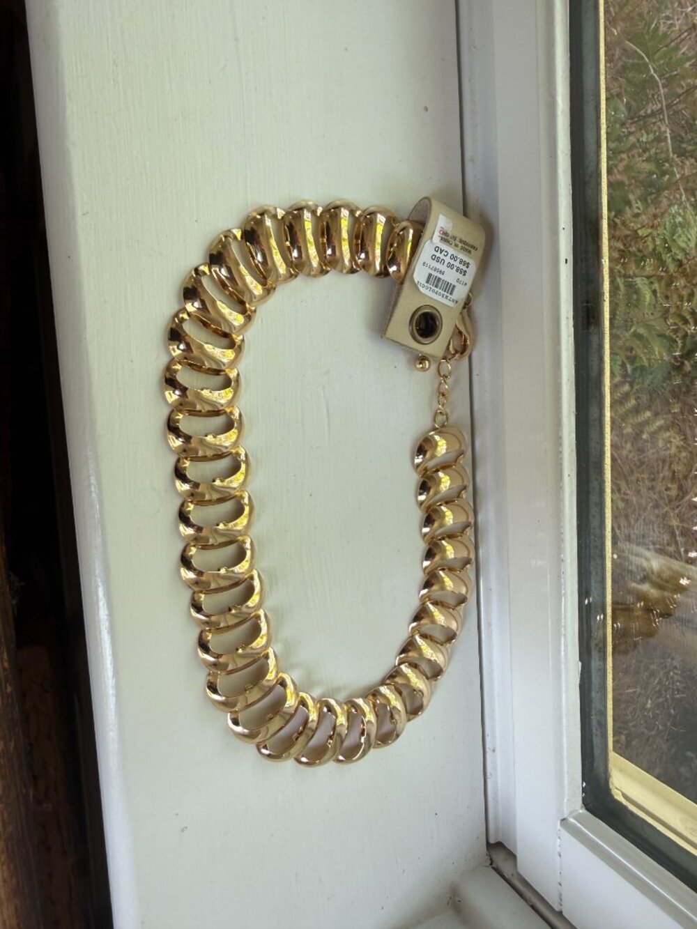 NWT Anthropologie Ladder Link Collar Necklace - Picture 5 of 7